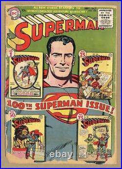 Superman #100 PR 0.5 1955