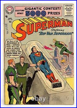 Superman #107 VG- 3.5 1956