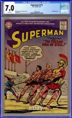 Superman #112 CGC 7.0 1957 1478361024