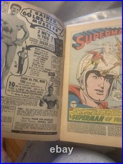 Superman #113 1957 DC Silver Age Superman Of The Past/presentaction Comic Vg-g