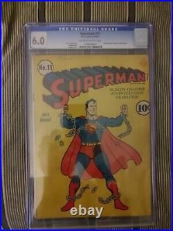 Superman #11 1941 CGC 6.0