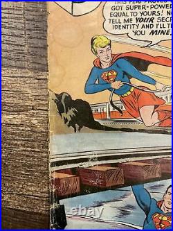 Superman #123 (1958 1st Series) Supergirl Prototype Tryout Otto Binder