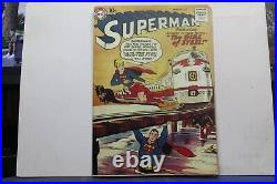 Superman #123 Reproduction Cover 1958