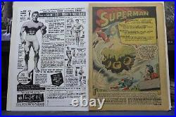 Superman #123 Reproduction Cover 1958