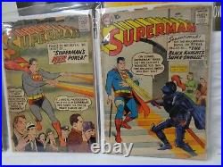 Superman 124-130 (miss. #127) SET Lower-Grade 1958-1959 DC Comics (s 12441)