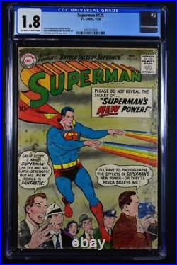 Superman #125 CGC 1.8 G- #4051537009