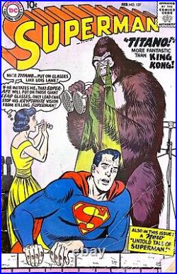 Superman #127 (1959) Very good (4.0)