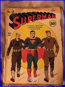 Superman #12 (Sep-Oct 1941, DC)