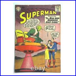 Superman #136 1939 series DC comics VG, Free USA Shipping l