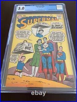 Superman #140 cgc 5.0 1960