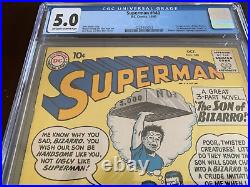 Superman #140 cgc 5.0 1960