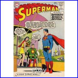 Superman #141 1939 series DC comics VG+, Free USA Shipping u