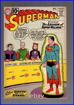 Superman #147 (1961) DC 1st Appearance Of Legion Of Super-Villains Key FN 6