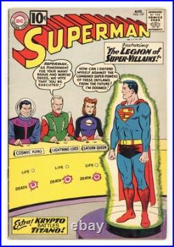 Superman #147 VG 4.0 1961 1st app. Legion of Super-Villains