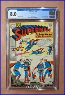 Superman #148 CGC 8.0 - 1961 - Mister Mxyzptlk