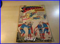 Superman #148 DC MID Grade Silver Age Comic From 1961 Mr Mxyzptlk Cover