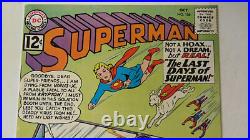 Superman #156 VF 1962 DC Comics High Grade Supergirl Legion of Super-Heroes