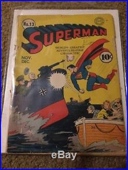 Superman 15 1942 1st Print