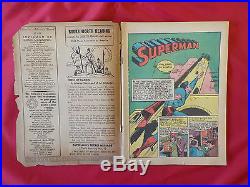 Superman #15! DC 1942! VERY SHARP PAGES! Hayfamzone
