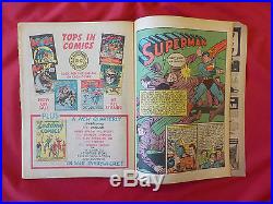 Superman #15! DC 1942! VERY SHARP PAGES! Hayfamzone