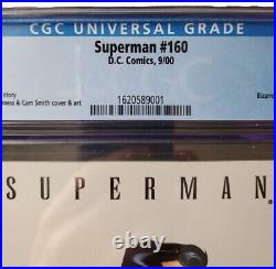 Superman #160 CGC 9.8 WHITE DC Comics 2000 Jeph Loeb 1st Bizarro appearance