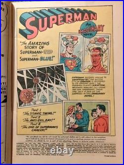 Superman # 162 Superman Red And Superman Blue 3rd Appearance Of Gerneral Zod