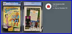 Superman #165 1963 CGC Graded 4.5 Just Graded-New Holder