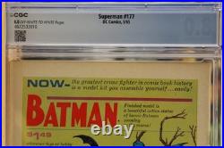 Superman #177 5/1965 CGC Grade 8.0, Off-White to White Pages New Slab