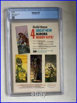 Superman #191 CGC 8.0 Silver Age 1966 DC Comics Curt Swan George Klein Shooter