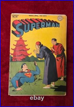 Superman (1939 1st Series) 45 GD/VG, Golden Age