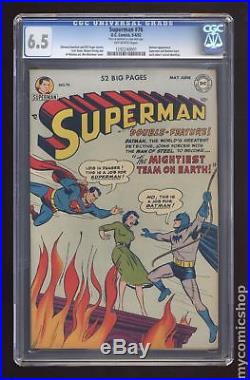 Superman (1939 1st Series) #76 CGC 6.5 1292240001