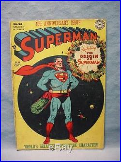 Superman 1948 Comic Book #53 Canadian Edition