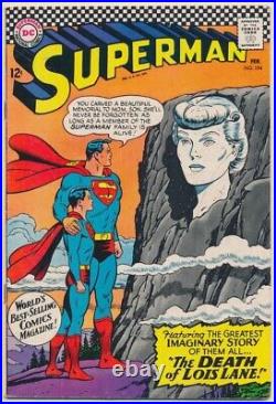 Superman #194 Comic Book DC Comics! (1967)