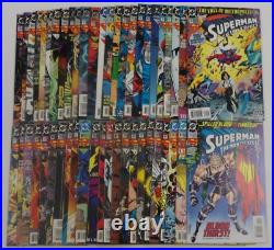 Superman 1994 Triangle Era #1-48 VF/NM complete weekly reading order DC Comics