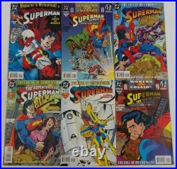 Superman 1994 Triangle Era #1-48 VF/NM complete weekly reading order DC Comics
