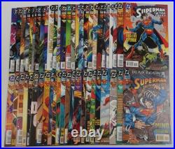 Superman 1995 Triangle Era #1-50 VF/NM complete weekly reading order DC Comics