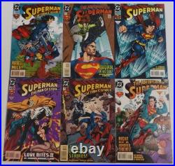 Superman 1995 Triangle Era #1-50 VF/NM complete weekly reading order DC Comics