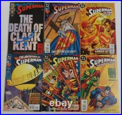 Superman 1995 Triangle Era #1-50 VF/NM complete weekly reading order DC Comics