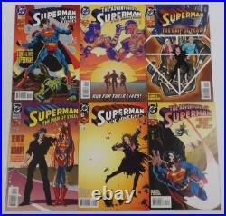 Superman 1995 Triangle Era #1-50 VF/NM complete weekly reading order DC Comics