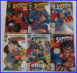 Superman 1995 Triangle Era #1-50 VF/NM complete weekly reading order DC Comics