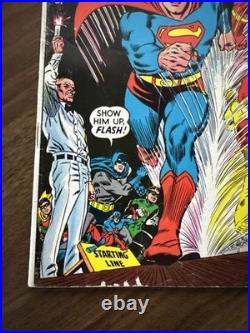 Superman #199 DC Comics August 1967 Superman Flash Race VG/F
