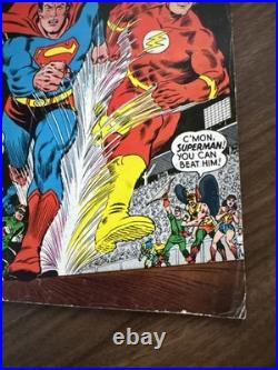 Superman #199 DC Comics August 1967 Superman Flash Race VG/F