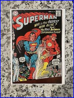 Superman #199 F+ 1st Flash vs Superman HOT KEY