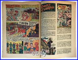 Superman 199 Flash 175 1967 KEY issue 1st Superman Vs Flash Race lot of 2 HTF
