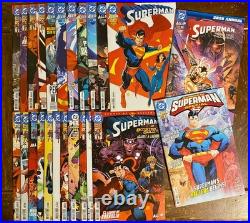 Superman #19-40? Williamson/mora Complete Vf+ Summer Special Key DC