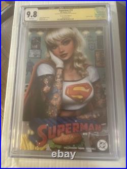 Superman #19 CGC (Yellow) 9.8 WP Supergirl Cover by Nathan Szerdy (2024)
