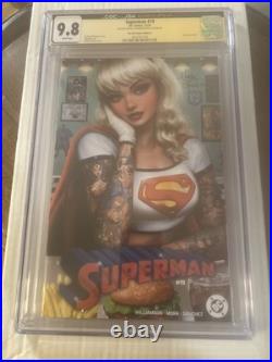 Superman #19 CGC (Yellow) 9.8 WP Supergirl Cover by Nathan Szerdy (2024)