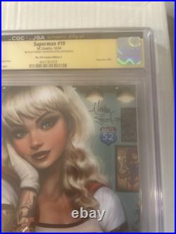 Superman #19 CGC (Yellow) 9.8 WP Supergirl Cover by Nathan Szerdy (2024)