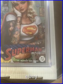 Superman #19 CGC (Yellow) 9.8 WP Supergirl Cover by Nathan Szerdy (2024)