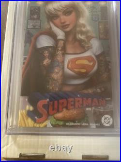 Superman #19 CGC (Yellow) 9.8 WP Supergirl Cover by Nathan Szerdy (2024)
